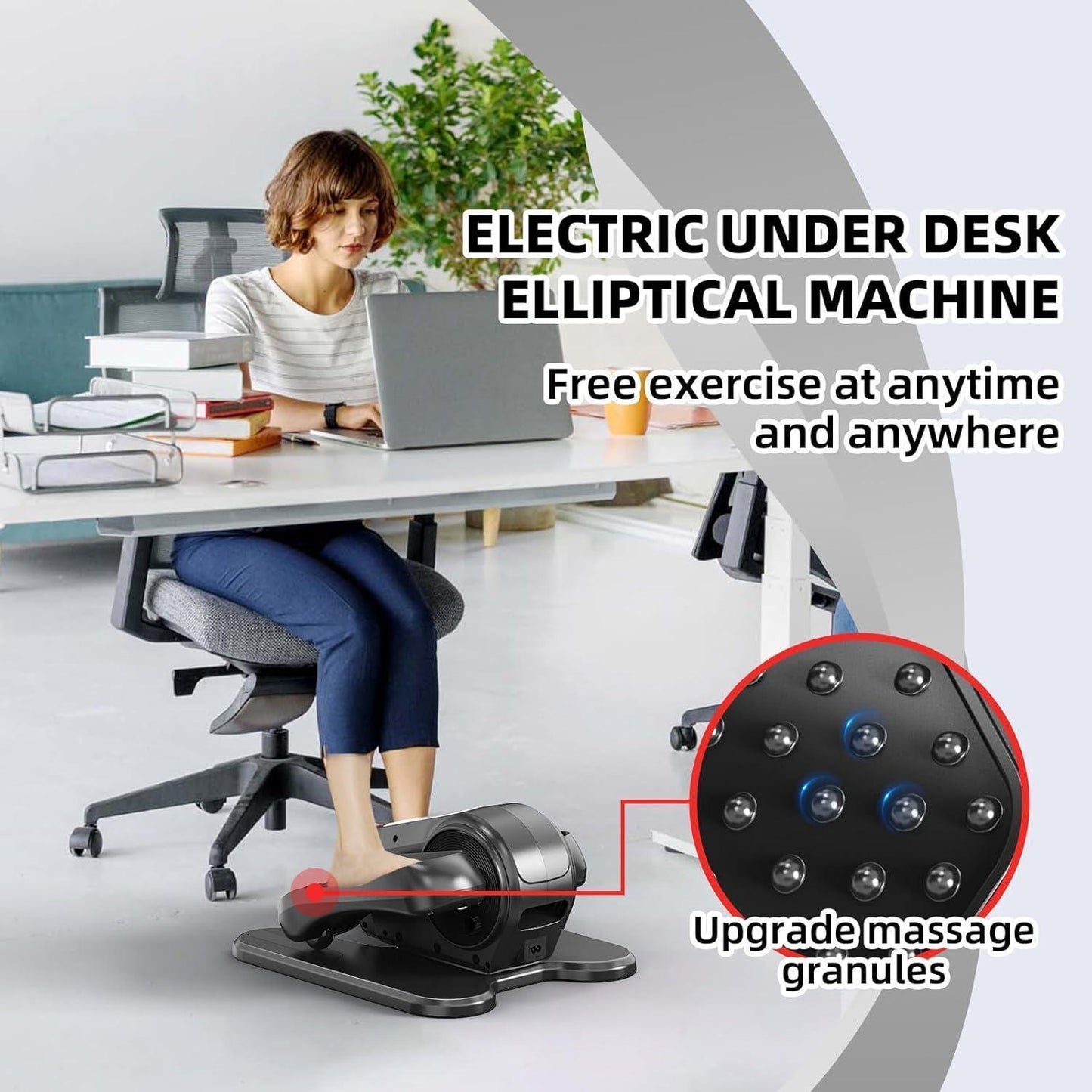 Compact Elliptical Leg Exerciser
