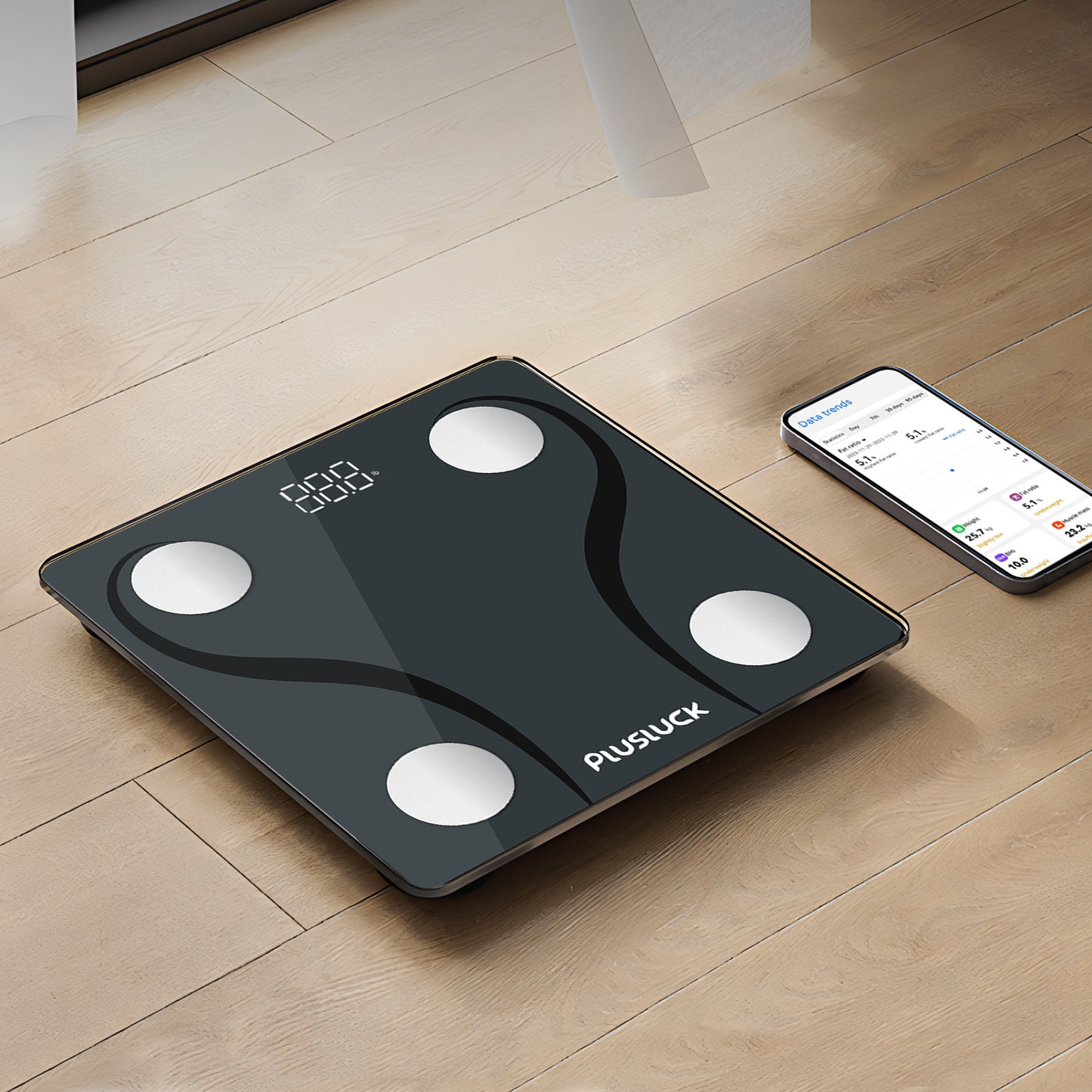 Bluetooth Body Composition & Weight Tracker