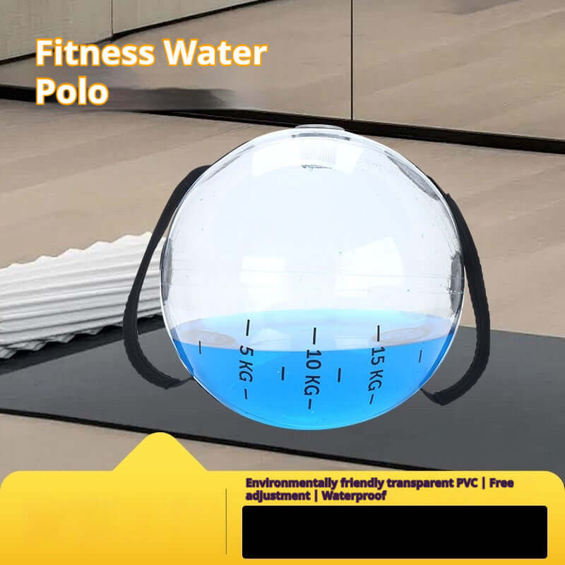 Inflatable Water Weight Fitness Ball Functional Training Gear for Strength