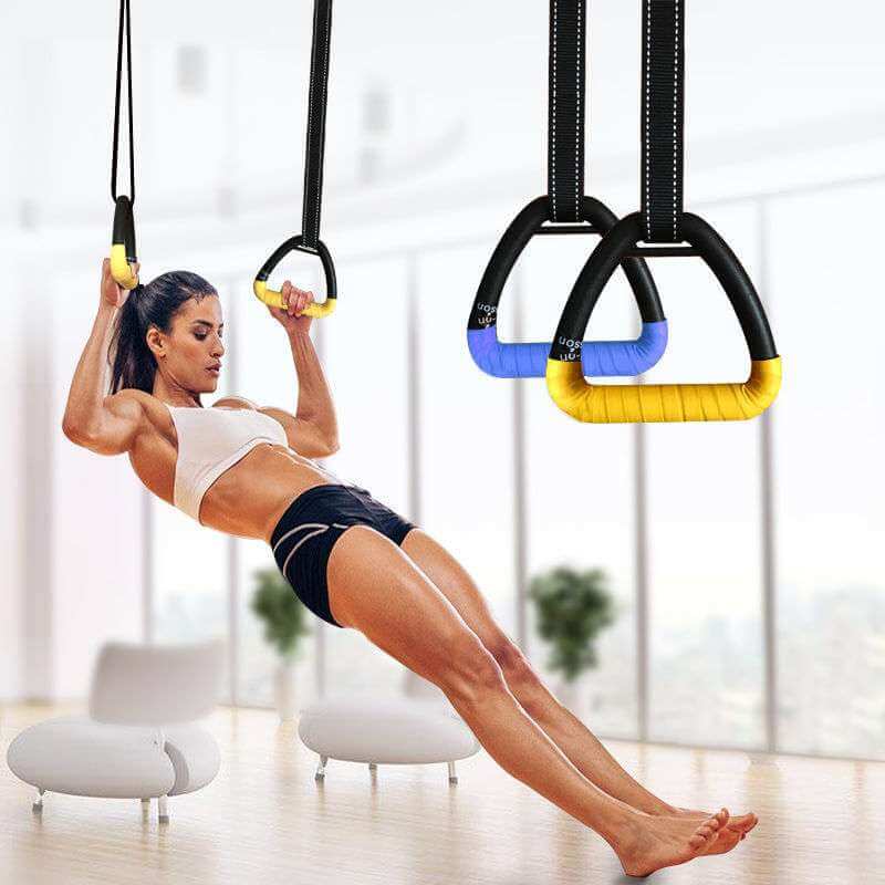 Multifunctional Suspension Training Ring Essential Home Fitness Gear