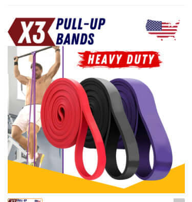 Men’s Resistance Band Set Home Fitness Gear Workout Tools for Strength